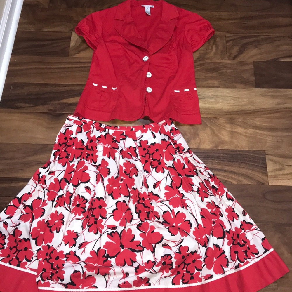 Shirt & skirt